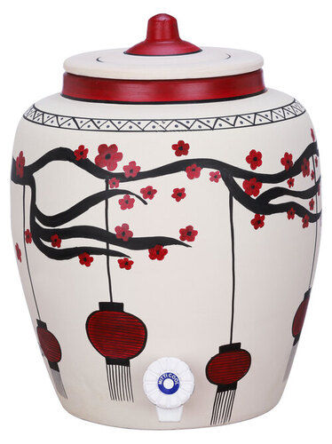 Clay Water Pot Lantern 11 LTR