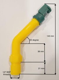 Solar Panels Cleaning Spray Nozzles