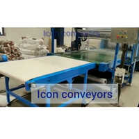Packing Belt Conveyor - Stainless Steel, Standard Size, Blue Color | Adjustable Speed, 1-year Warranty, Load Capacity 201-500 Kg