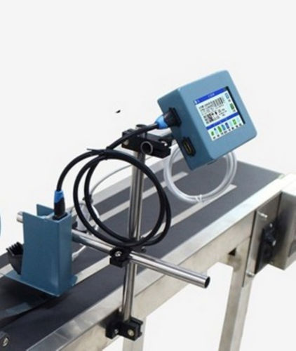 Thermal Inject coder with Conveyer