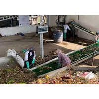 Solid Waste Management Belt Conveyor System