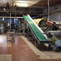 Trough Belt Conveyor - Material: Stainless Steel