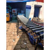 Expandable Roller Conveyor - Color: Grey