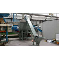Cement Screw Conveyor - Color: Green