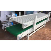 Motorized Roller Conveyor - Color: White