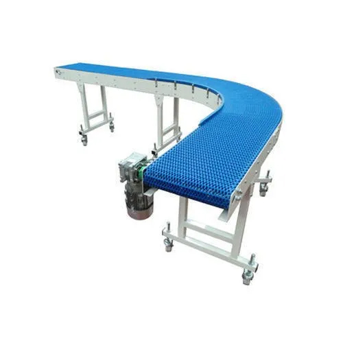 Powered 90 Degree Curved Roller Conveyor