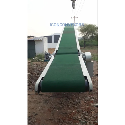 Heavy Duty Truck Loading Conveyor - Color: Silver