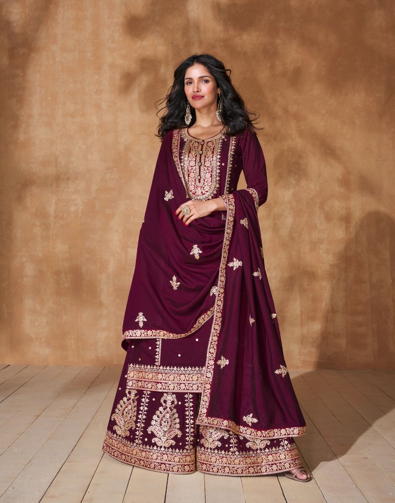 sharara gharara PREMIUM SILK