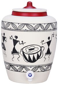 Clay Water Pot Timpany 13 Ltr - Application: Industrial