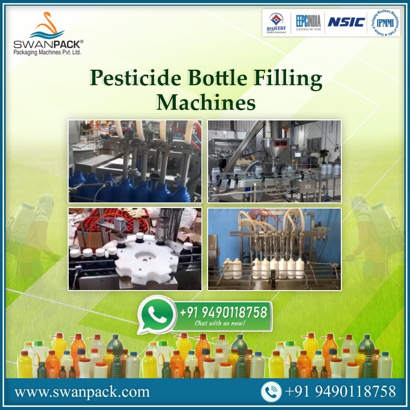 Pesticide Agrochemical Bottle Filling Machine