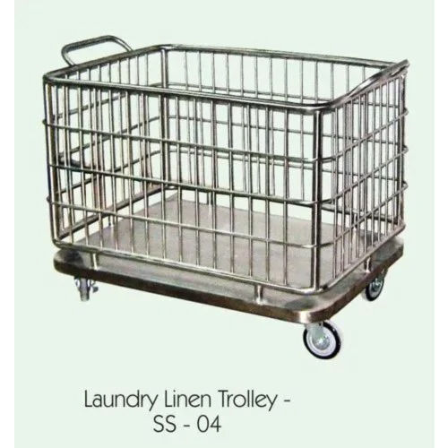 SS Pharma Cage Trolley