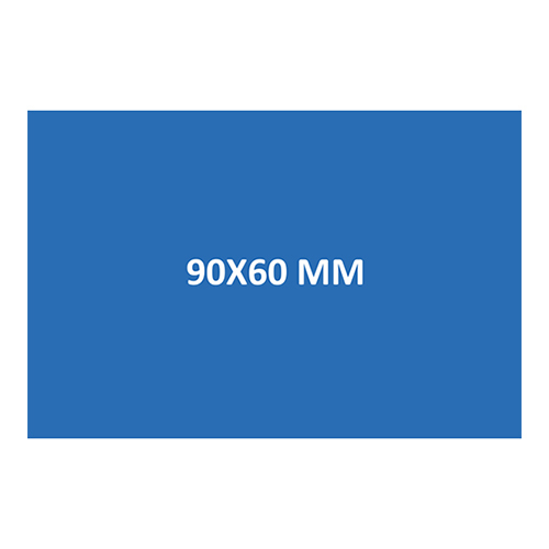 90X60mm Electeric Blue Solid SHG Finish Laminate