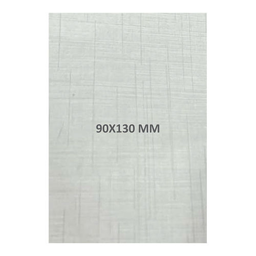 90x130mm Snow White Fabric Mt-sf Finish Laminate Application: Furniture Decoration