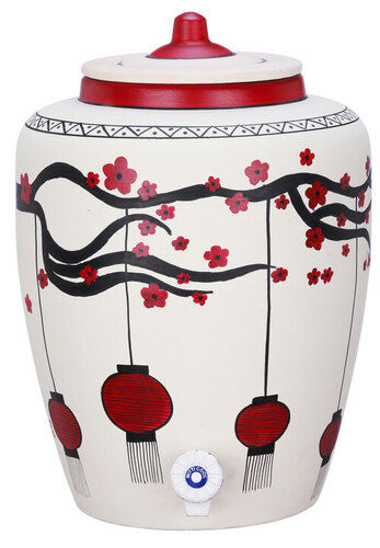 Clay Water Pot Lantern 13 LTR