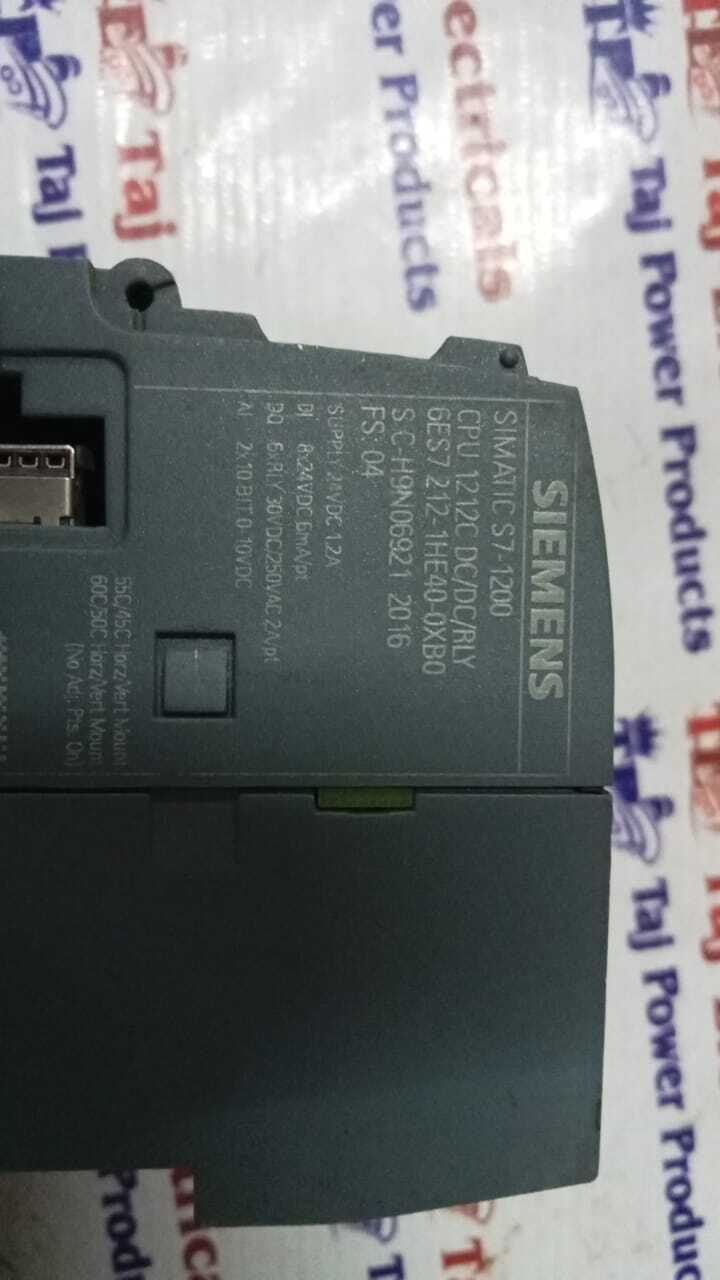 SIEMENS 6ES7 212-1HE40-0XB0 PLC