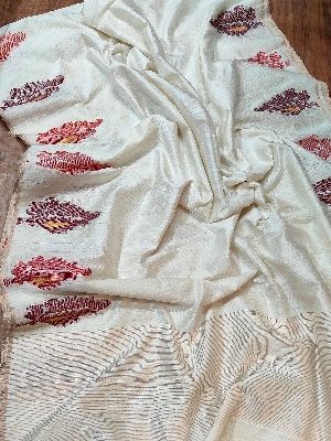 Tissue Motka Handloom Saree