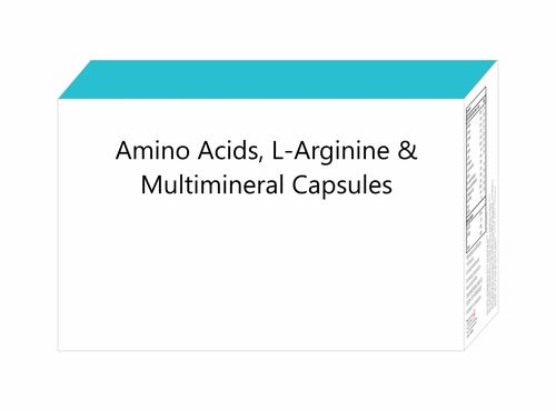 Amino Acids, L Arginine & Multimineral Capsule