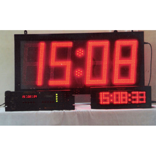 Gps Synchronized Digital Clock - Color: As Per Requirement