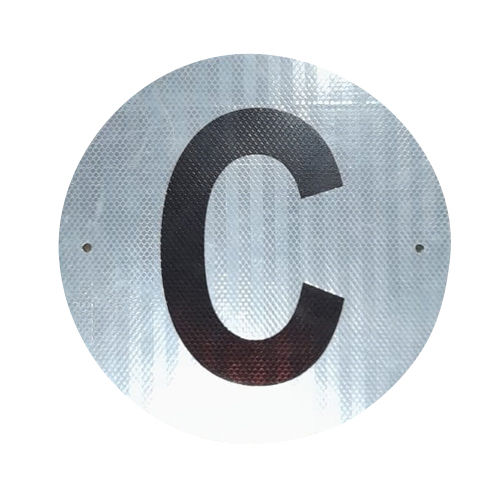 C Marker Sign Board Body Material: Stainless Steel