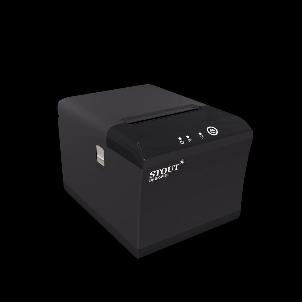 Stout Sk250h By Sk-pos High Speed Thermal Receipt Printer Max Paper Size: 35x80 Mm