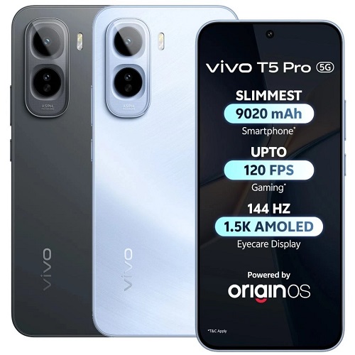 Vivo T5 Pro 5G 6.83 AMOLED 128 256GB 50MP Global Version 9020mAh
