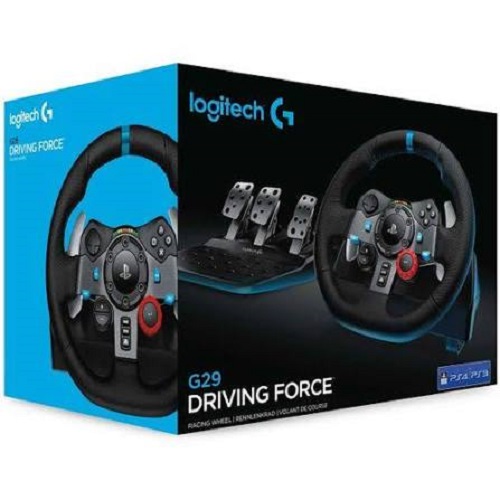 Logitech G29 Racing Wheel And Pedals - Color: White