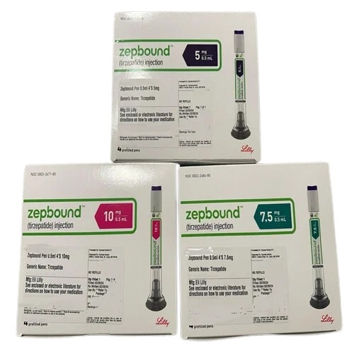 Zepbound Tirzepatide 5mg 7.5mg 10mg Injection
