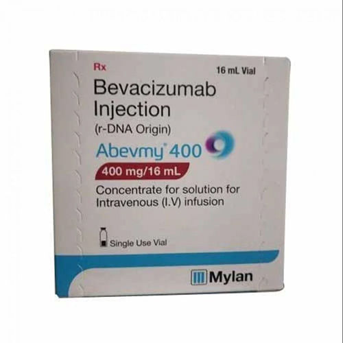 400 Mg Bevacizumab Injection Dosage Form: As Per Doctor Perception