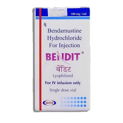 100 Mg Bendamustine Hydrochloride For Injection Dosage Form: As Per Doctor Perception