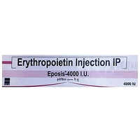 Erythropoietin Injection Ip - Dosage Form: As Per Doctor Perception