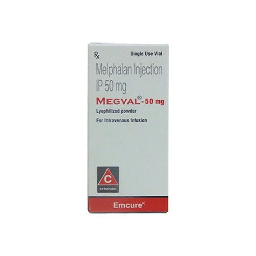 50 Mg Melphalan Injection Ip Dosage Form: As Per Doctor Perception