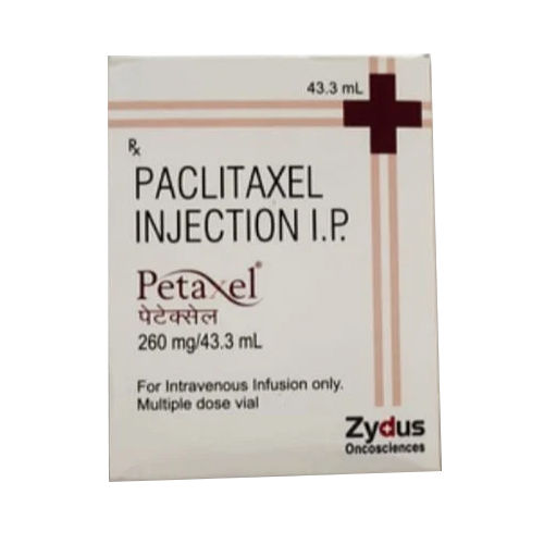 260 Mg Paclitaxel Injection Ip Dosage Form: As Per Doctor Perception