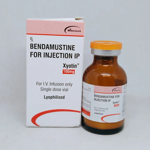 100 Mg Bendamustine For Injection Ip Dosage Form: As Per Doctor Perception