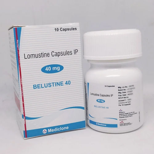 40 Mg Lomustine Capsules Ip Dosage Form: As Per Doctor Perception