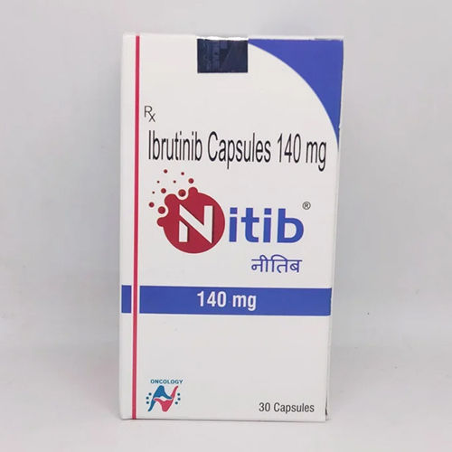 140 Mg Ibrutinib Capsules Dosage Form: As Per Doctor Perception