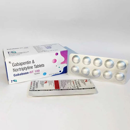 100 MG Gabapentin And Nortriptyline Tablets