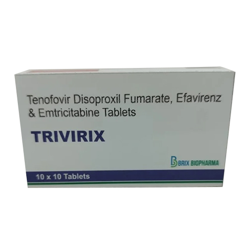 Tenofovir Disoproxil Fumarate Efavirenz And Emtricitabine Tablets