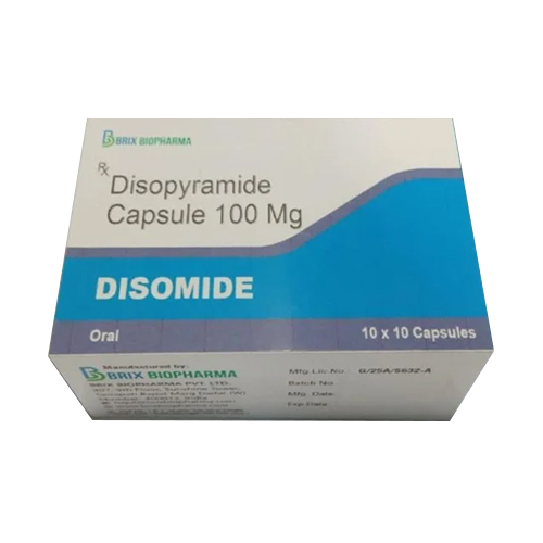 100 MG Disopyramide Capsules