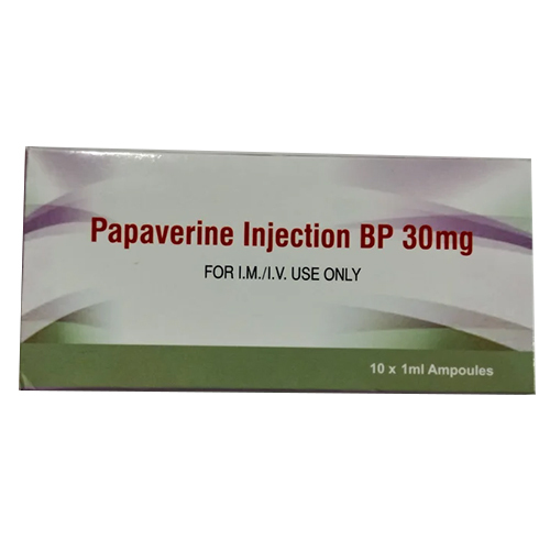 30 MG Papaverine Injection BP