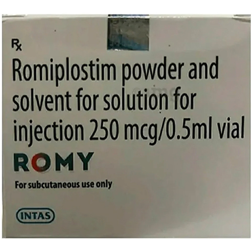 250 MCG Romiplostim Powder And Solvent For Solution For Injection