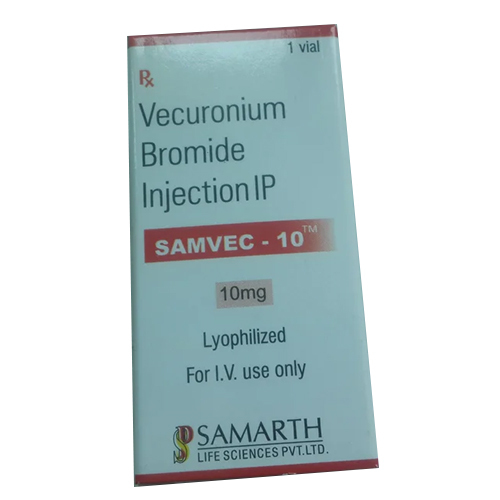 10 MG Vecuronium Bromide Injection IP