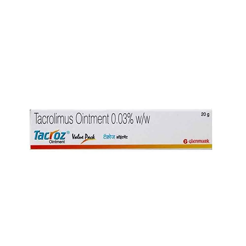 20 GM Tacrolimus  0.03% W-W Ointment