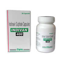 400 Mg Indinavir Sulphate Capsule - Expiration Date: 15-45 Months