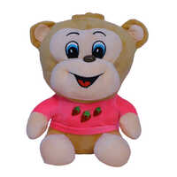 Fruit Monkey Teddy - High Flexibility Cotton, Customizable Sizes, Available In Various Colors, Foam Stuffing For Ultimate Cuddly Comfort