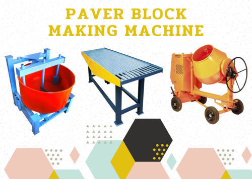 Highly Efficient Paving Block Making Machine