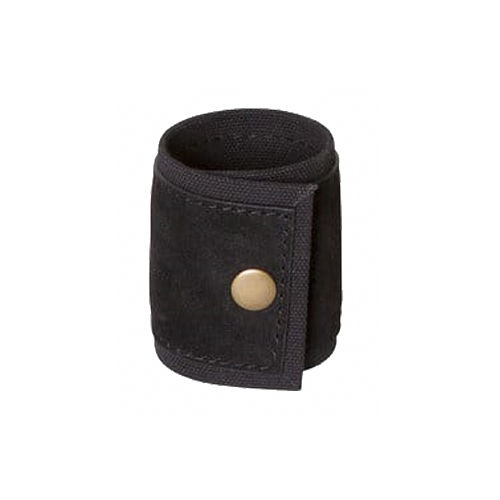 Black Leather Napkin Holder