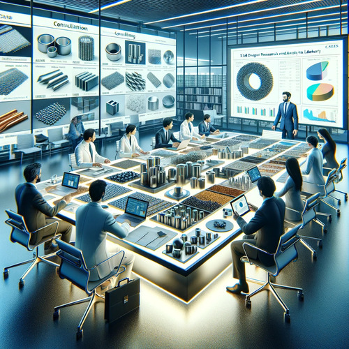Material Development Consultation Testing Services