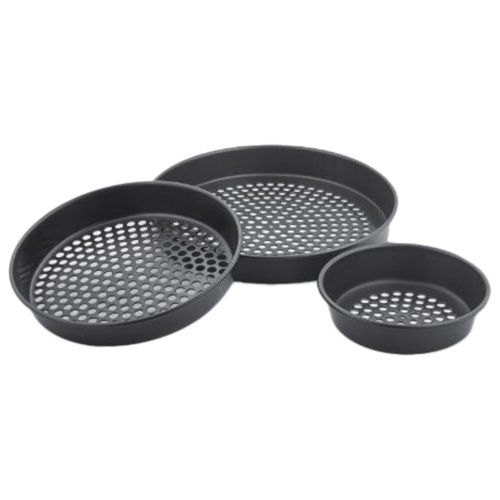 Aluminium Pizza Pan Perforated