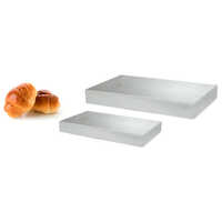 Aluminium Baking Tray - Color: Silver