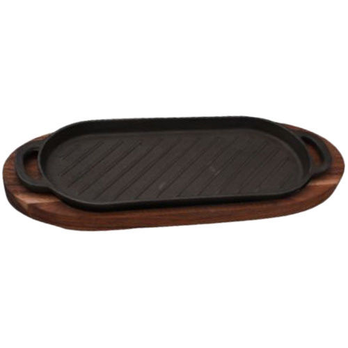 Long Oval Sizzler Platter